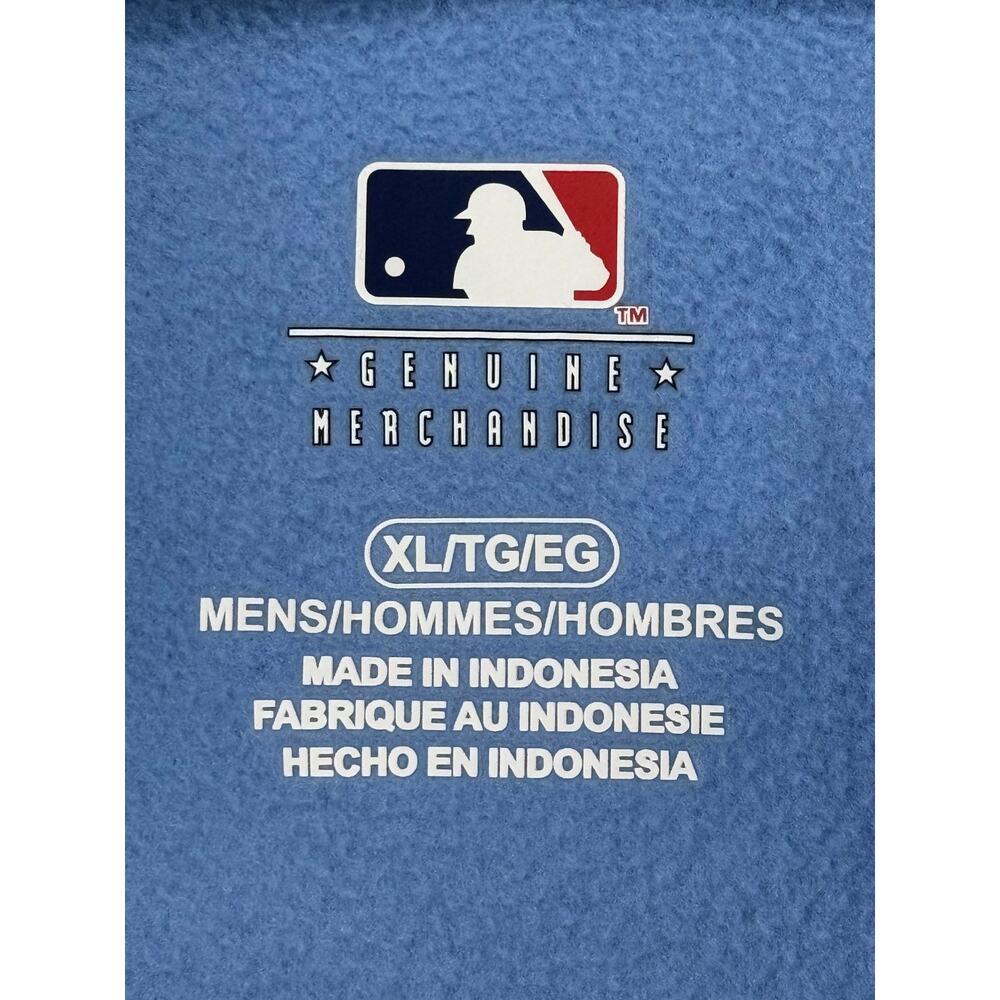 Genuine Merchandise Tampa Bay Rays MLB Fleece 1/4 Zip Mens XL - Picture 3 of 8